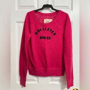 Hollister Sweatshirt Hot Pink